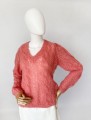 Sweter hand made moher, wełna