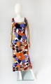 Susan Small sukienka maxi vintage 70's kwiaty