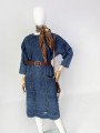 Jeansowa sukienka vintage 80's