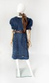Jeansowa sukienka vintage 80's
