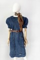 Jeansowa sukienka vintage 80's