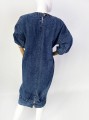 Jeansowa sukienka vintage 80's