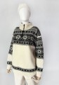 Eskimo ciepły wełniany sweter 90's