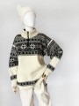 Eskimo ciepły wełniany sweter 90's