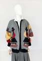 Sweter z alpaki Peru hand made vintage