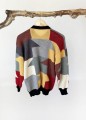 Sweter z alpaki Peru hand made vintage