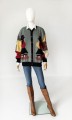 Sweter z alpaki Peru hand made vintage