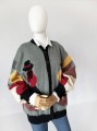 Sweter z alpaki Peru hand made vintage