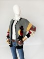 Sweter z alpaki Peru hand made vintage