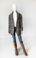 Ungaro tweedowa marynarka vintage 90's