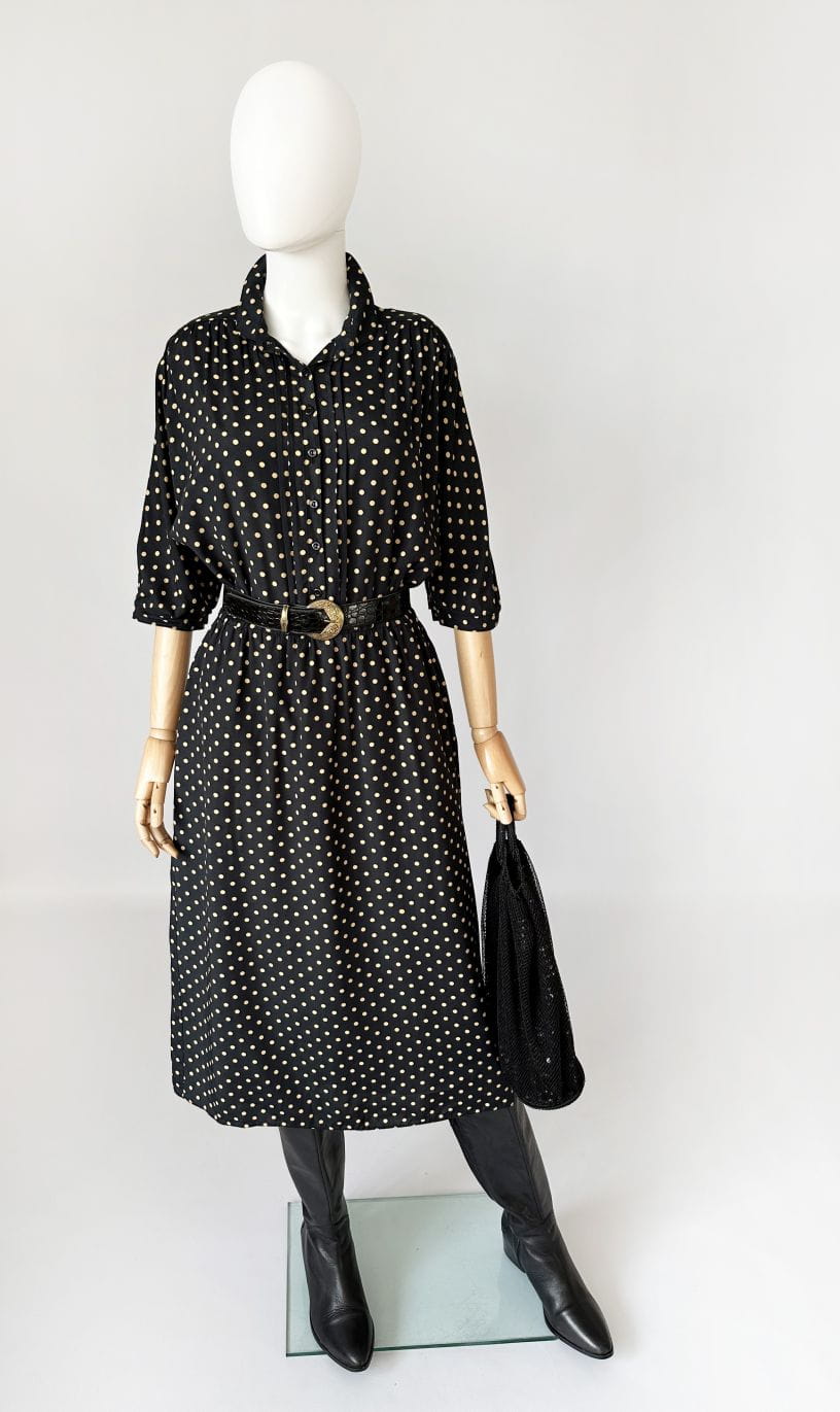 Betty Barclay długa sukienka vintage 80's 