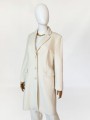 Benetton minimalistyczny wełniany płaszcz