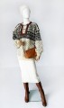 Norweski sweter vintage wełna szetlandzka