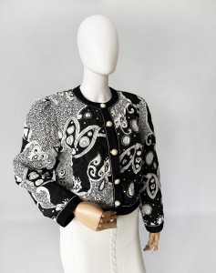 Pikowana kurtka vintage 80's
