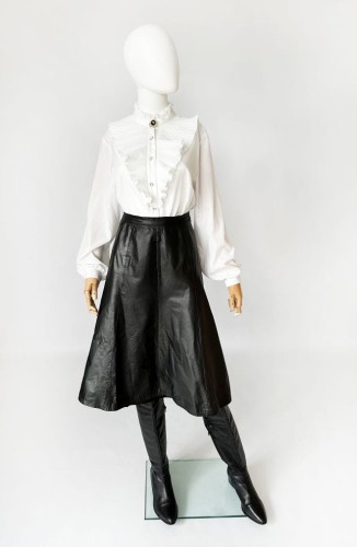 Beged-Or skórzana spódnica vintage 70's