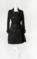 Marc Jacobs wełniany rozkloszowany płaszcz