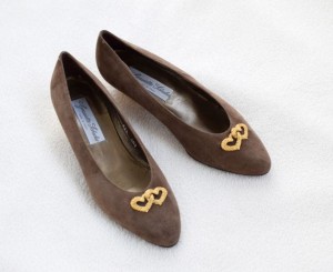 Graziella Schuhe skórzane czółenka