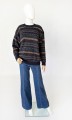 Baby Alpaca sweter vintage hand made