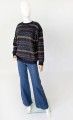Baby Alpaca sweter vintage hand made