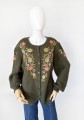 Haftowany kardigan vintage