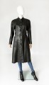 Moda Polska skórzany płaszcz vintage