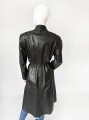 Moda Polska skórzany płaszcz vintage