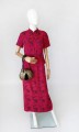 Drewniana torba z chwostem vintage 70's