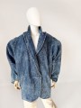 Jeansowa kurtka vintage 80's oversized