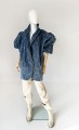 Jeansowa kurtka vintage 80's oversized