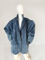 Jeansowa kurtka vintage 80's oversized