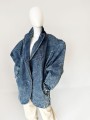 Jeansowa kurtka vintage 80's oversized