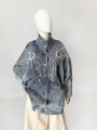 Jeansowa kurtka vintage oversize 90's