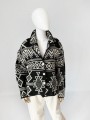 Gobelinowa kurtka vintage western