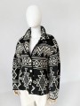 Gobelinowa kurtka vintage western