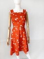 Sukienka vintage kwiaty 60's