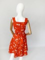 Sukienka vintage kwiaty 60's