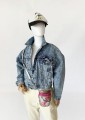 Jordache jeansowa kurtka vintage 80's