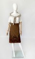 Valentino wełniana spódnica vintage