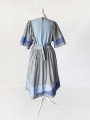 Bawełniana sukienka maxi vintage 80's