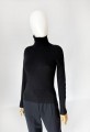 Banana Republic czarny golf 100% kaszmir