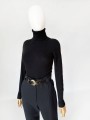 Banana Republic czarny golf 100% kaszmir