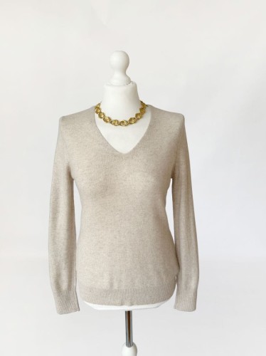 Minimalistyczny sweter 100% kaszmir