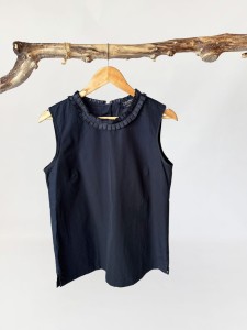 Max Mara klasyczna bluzka bez rękawów