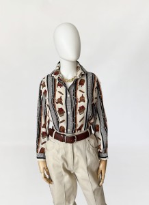 Włoska koszula jeździeckie wzory