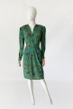 Luisa Spagnoli sukienka we wzory vintage 80's