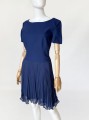 Max Mara plisowana sukienka vintage