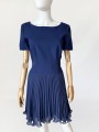 Max Mara plisowana sukienka vintage