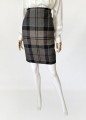 Barbour ołówkowa spódnica w kratę