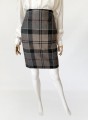 Barbour ołówkowa spódnica w kratę
