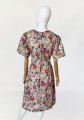 Bawełniana sukienka w kwiaty vintage